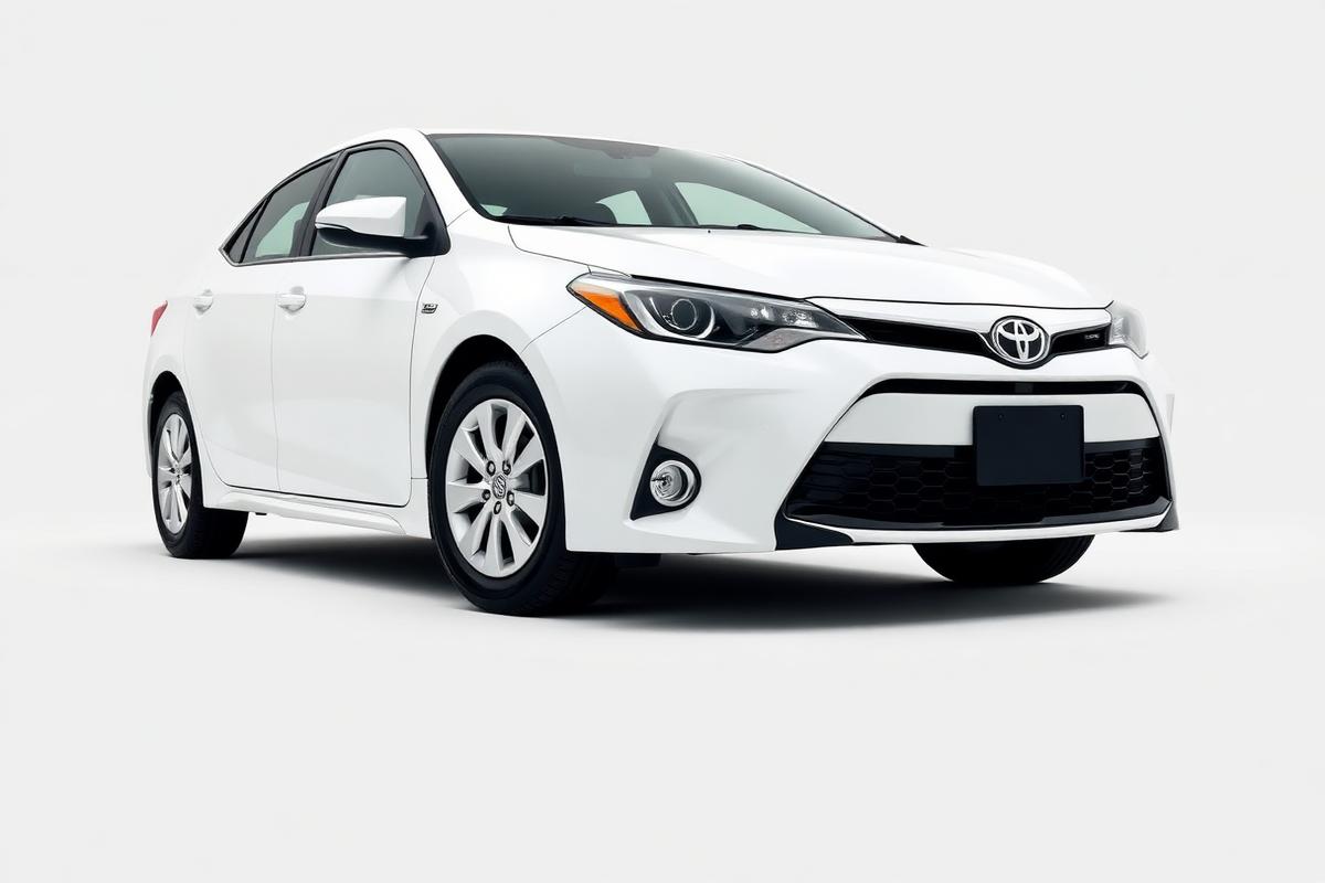Mid Range rental example — Toyota Corolla or similar